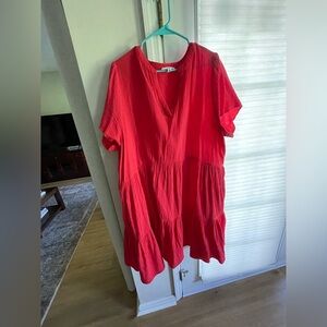 Women’s Lucky Brand Gauze Dress 2X